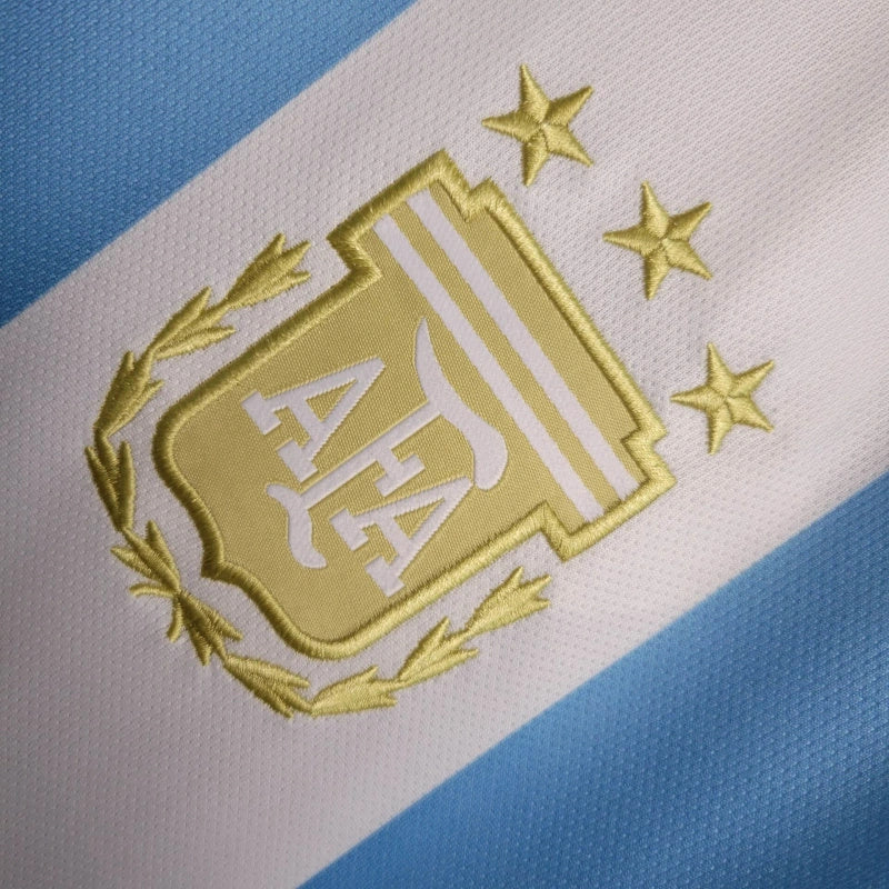 Camisa Argentina Home 2024 - Adidas Torcedor Masculina