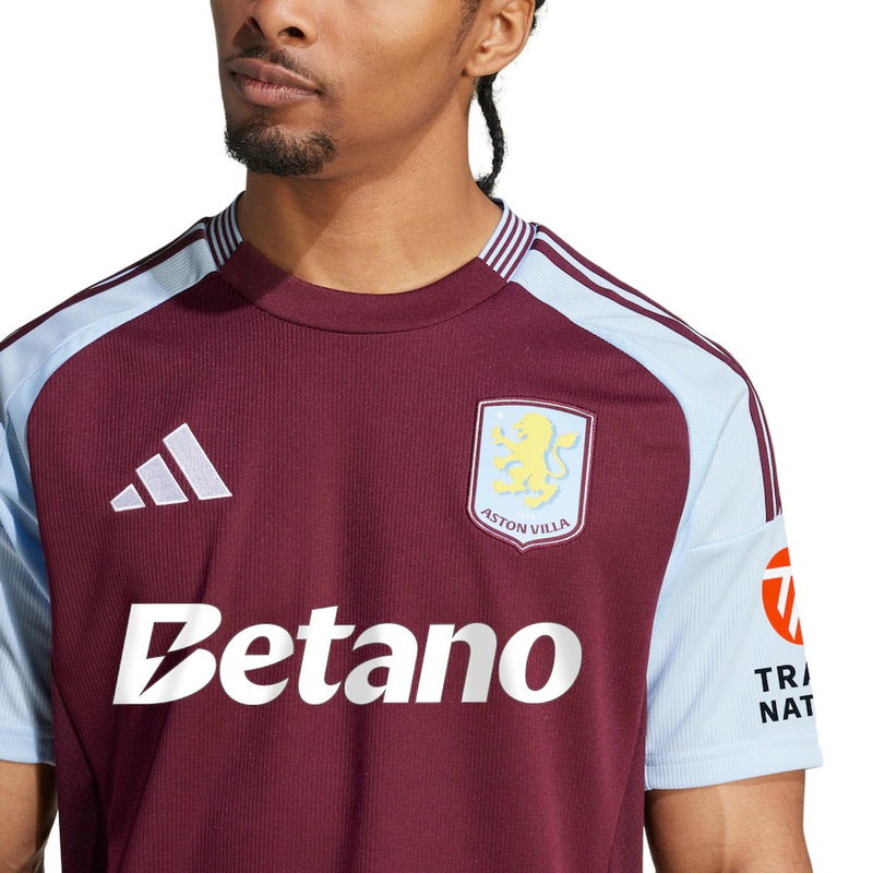 Camisa Aston Villa I 25/26 - Torcedor Adidas Masculina