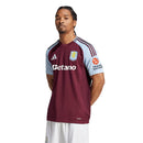 Camisa Aston Villa I 25/26 - Torcedor Adidas Masculina