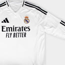 Camisa Real Madrid Home Manga Longa 24/25 - Adidas Torcedor Masculina