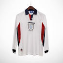 Camisa Inglaterra 98 - Versão Retro Manga Longa