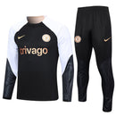 Conjunto Frio de Treino Chelsea 23/24 Preto