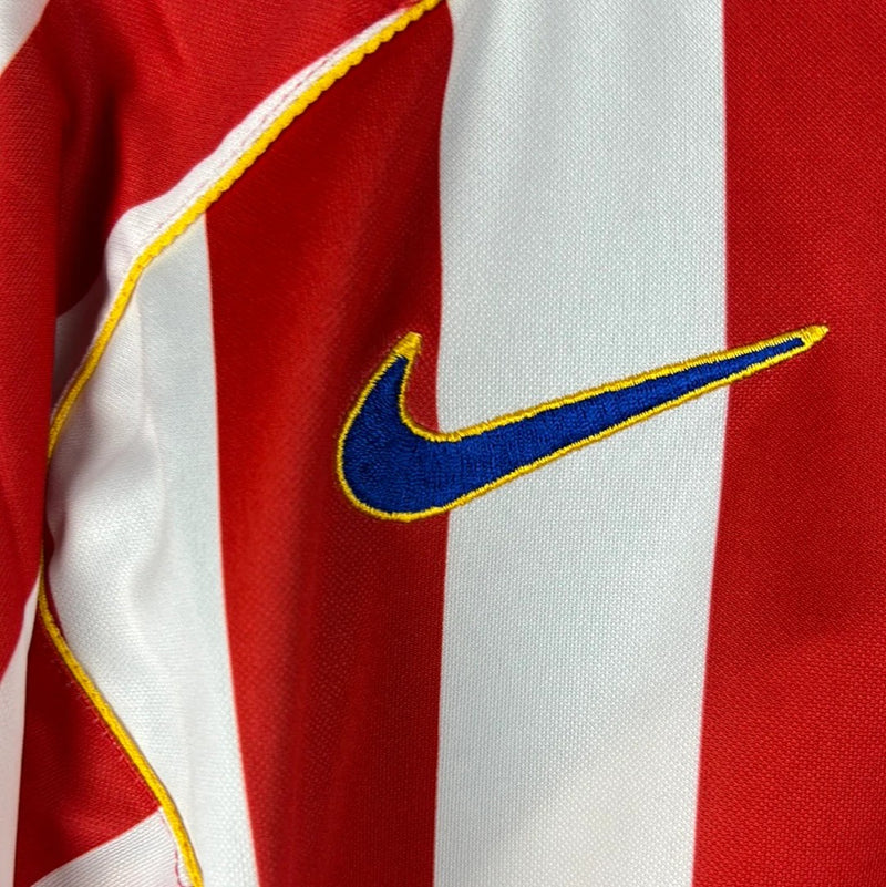 Camisa Atlético de Madrid Homem-Aranha 2004 - Retro Manga Longa