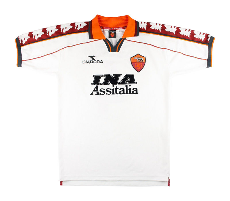 Camisa Roma Retro Away 98 - Masculina