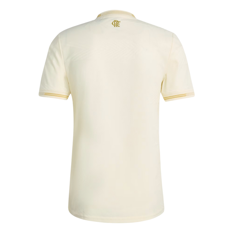 Camisa Flamengo III - 2025 Adidas Torcedor Masculina - Branca