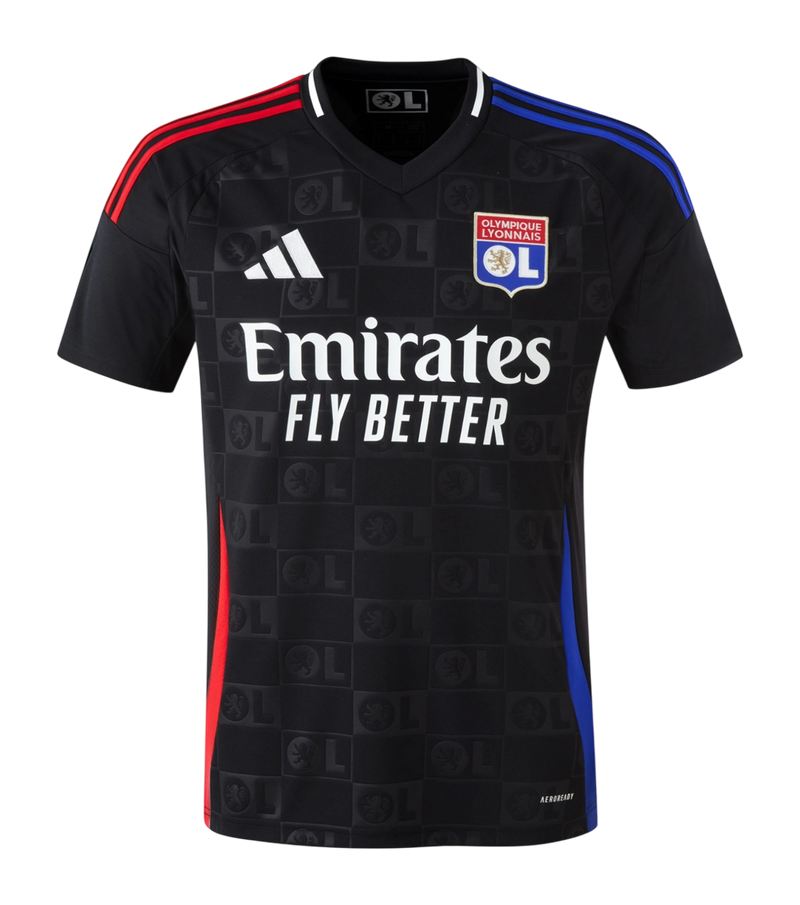 Camisa Lyon Away 24/25 - Adidas Torcedor Masculina