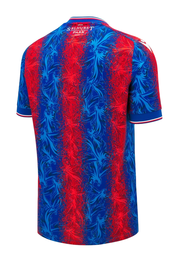 Camisa Crystal Palace I 24/25 - Torcedor Macron Masculina
