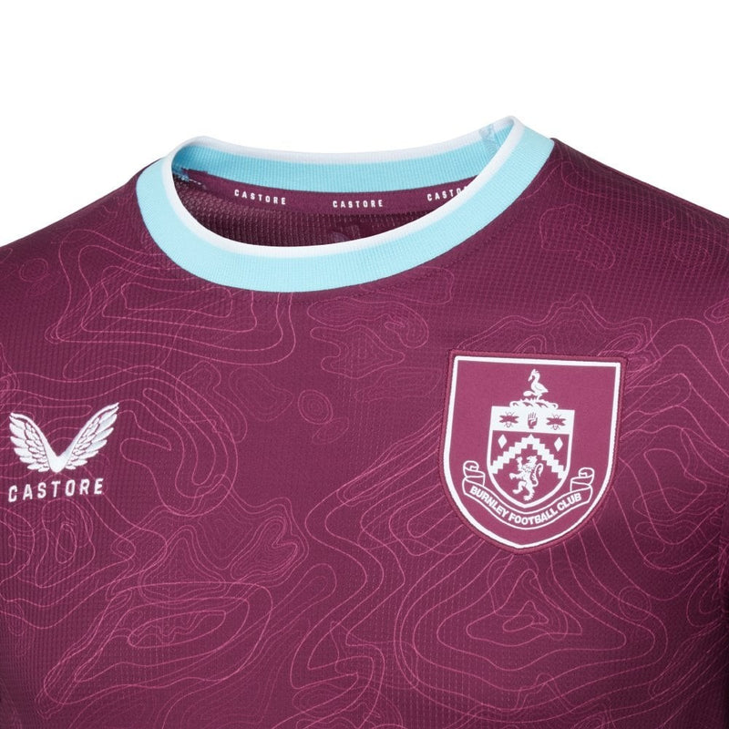 Camisa Burnley I 25/26 - Torcedor Castore Masculina