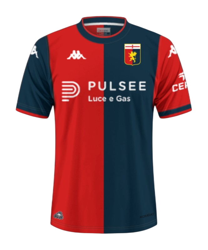 Camisa Genoa I 24/25 - Kappa Torcedor Masculina