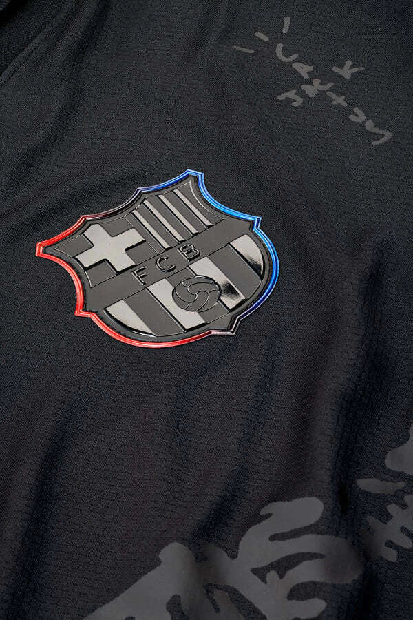 Camisa Ed. Limitada  BARCELONA x TRAVIS SCOTT Preta 24/25