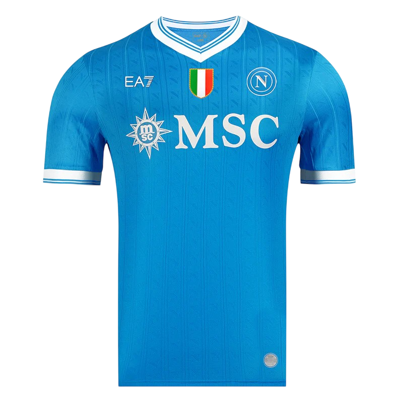 Camisa Napoli I 25/26 - EA7 Torcedor Masculina