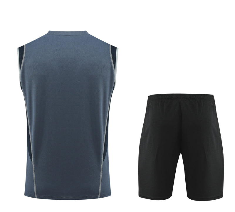 Kit Treino Regata Inter Miami 23/24 - Cinza