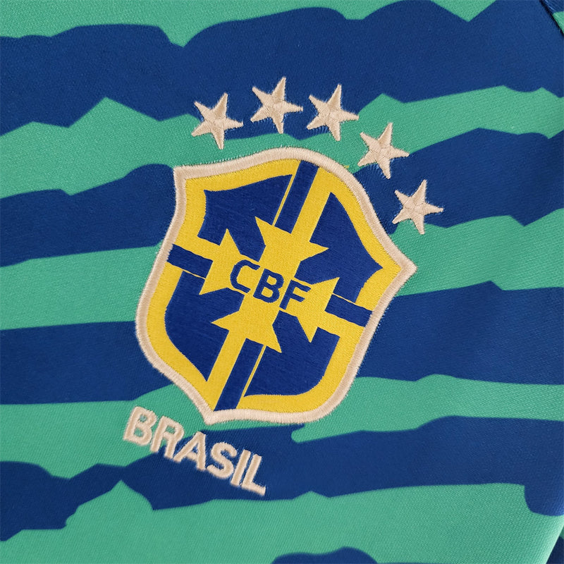Camisa Brasil Pré Jogo 22/23 - Masculina