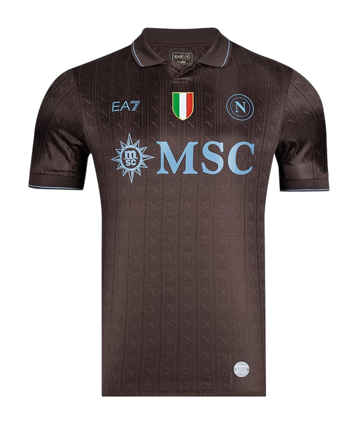 Camisa Napoli III 25/26 - EA7 Torcedor Masculina