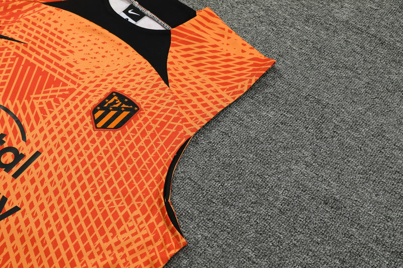 Kit Treino Regata Atlético de Madrid 23/24 - Laranja