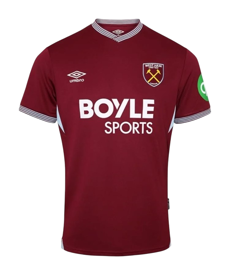 Camisa West Ham I 25/26 - Torcedor Umbro Masculina