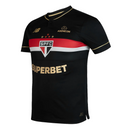 Camisa São Paulo III 25/26 - Torcedor Masculina - Preta e Dourado