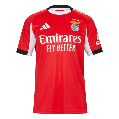 Camisa Benfica I 25/26 Torcedor Adidas - Vermelho