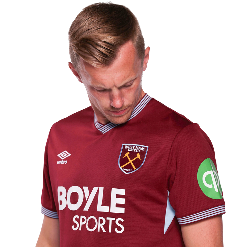 Camisa West Ham I 25/26 - Torcedor Umbro Masculina