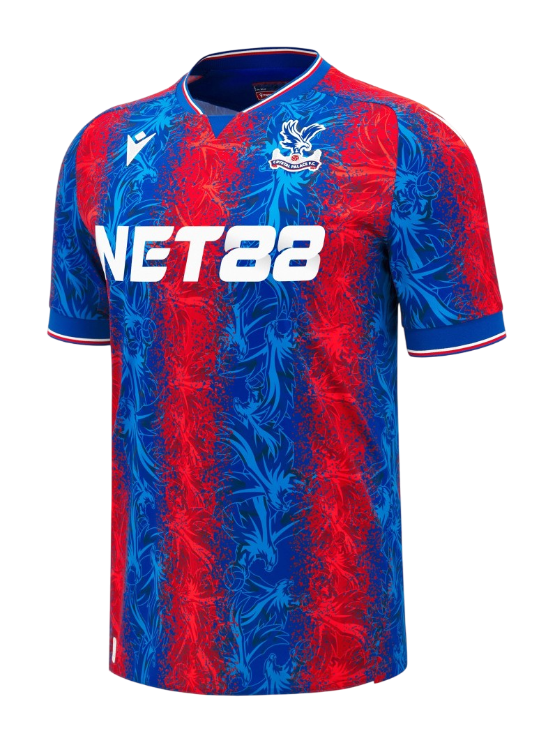 Camisa Crystal Palace I 24/25 - Torcedor Macron Masculina